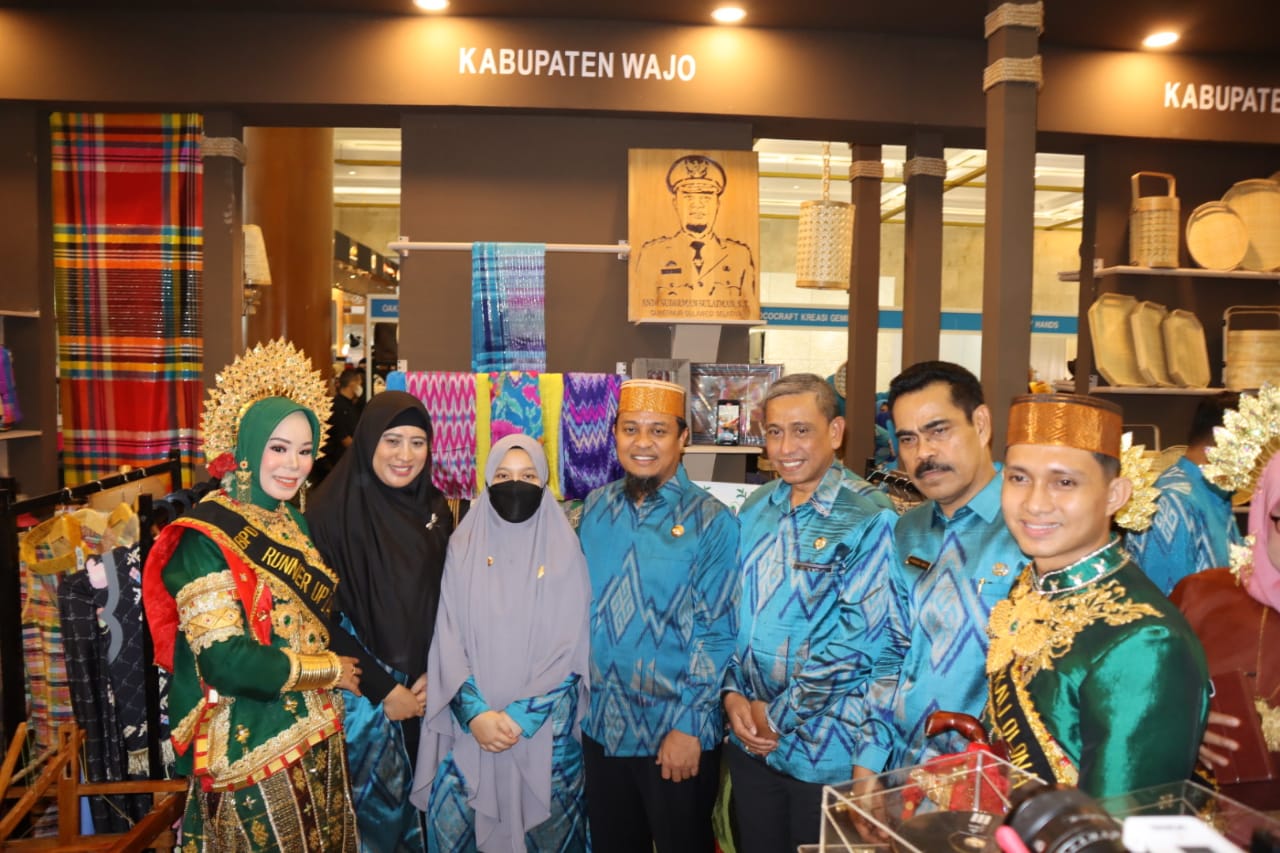 Promosikan Produk Khas dan Budaya Daerah, Pemkab Wajo Berpartisipasi di INACRAFT 2023