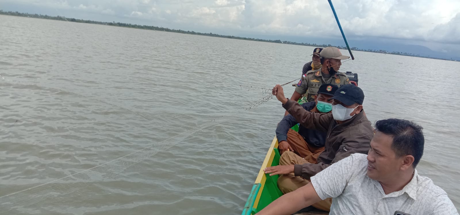 Awasi Illegal Fishing, Pemkab Wajo Turunkan Tim Terpadu ke Perairan Danau Tempe